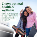 MegaFood Women'S One Daily Multivitamin Soft Chews - Multivitamin For Women With Folate Vitamin B6 Vitamin B12 Biotin Vitamin D - Mixed Berry Flavor - Vegetarian Non-Gmo - 30 Chews
