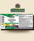Nature'S Answer Licorice Root | Herbal Supplement | Supports Digestive Health | Non-GMO & Kosher | Alcohol- Gluten- & Vegan 1oz