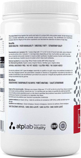ATP LAB | ISO 900g | High biological value protein isolate