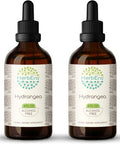 Hydrangea B120 (2pcs) Alcohol-Free Herbal Extract Tincture, Concentrated Liquid Drops Natural Hydrangea (Hydrangea arborescens) Dried Root (2x4 fl oz)