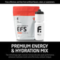 First Endurance EFS Hydration & Endurance Drink Mix - Premium Carbohydrates for Energy & Performance Electrolytes for Rapid Rehydration & Running Cycling and Triathlon Nutrition | Isotonic Energy Fuel | Fruit Punch