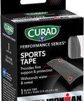 Curad -CURIM5014 Performance Series Ironman Sports Tape Black 1.5" x 10yds