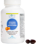 Liposomal Active B-Complex and Minerals Multivitamin by Core Med Science - 90 Softgels - Complete Multivitamin Supplement