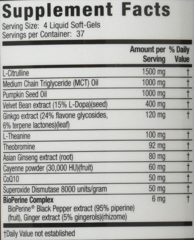 Irwin Naturals Steel-Libido Red Supplement, 150 Count
