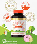 Carlyle Children's Multivitamin | 180 Chewables | Berry Flavor Tablets | Non-GMO, Gluten Free Kids Supplement