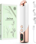 Bug Bite Thing Suction Tool Venom Extractor ZeChok Electronic Mosquito After Bite Sucks Venom, No Antipruritic and Chemical Suitable for Outdoor Camping with 3 Replaceable Tips and Washable (White)