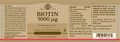 Solgar Biotin 5000 Mcg - 50 Vegetable Capsules - Supports Healthy Skin Nails & Hair - Non-Gmo Vegan Gluten Free Dairy Free Kosher - 50 Servings