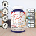 Nootropics Depot Caffeine And L-Theanine Capsules 60 Pills Contains 100Mg Of Caffeine And 200Mg Of L-Theanine Natural Supplement Energy Booster Mental Focus + Alertness Coffee Alternative