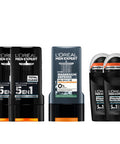 L'Oreal Paris L OrEal Men Expert Routine Shower Gel & Deodorant For Men 2 X Shower Gel 1 X Shower Gel Magnesium Defense 2 X Carbon Protect Deodorant