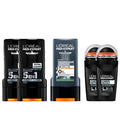 L'Oreal Paris L OrEal Men Expert Routine Shower Gel & Deodorant For Men 2 X Shower Gel 1 X Shower Gel Magnesium Defense 2 X Carbon Protect Deodorant