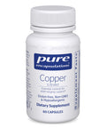 Pure Encapsulations Copper citrate 60 vcaps
