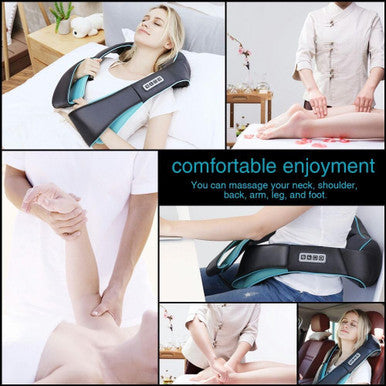 Mo Cuishle Shiatsu Back Shoulder And Neck Massager With Heat, Electric Deep Tissue 4D Kneading Massage, Best Gifts For Women Men Mom Dad, Fathers Day, Mothers Day, Christmas Gifts
