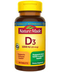 Nature Made Vitamin D 25 Mcg (1000 Iu) Tablets 100 Count For Bone Health (Pack Of 3)
