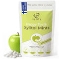 Xylitol Mints for Oral Care - Apple flavor, with Xylitol and Erythritol, Sugar Free Candy, Happy Teeth dental mints from Finland, 5 oz - 265 mints