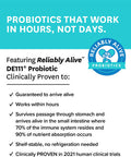 Zenwise No Stress Probiotics Digestion and Stress Relief Ashwagandha Magnesium Probiotics and Vitamin D for Brain Focus Constipation Bloating and Mood Relaxation Plus Immune Support 60 CT