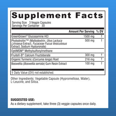 Physician'S Choice Glucosamine Chondroitin Msm - Phytodroitin Plant-Based Chondroitin - Joint Supplements For Men & Women - Turme