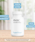 Supersmart Affron Eye 20 mg Per Day Extract of Saffron Stigmas Crocus Sativus Standardized to 3 Crocin Eye Health Supplement NonGMO Gluten Free 60 Vegetarian Capsules