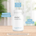 Supersmart Affron Eye 20 mg Per Day Extract of Saffron Stigmas Crocus Sativus Standardized to 3 Crocin Eye Health Supplement NonGMO Gluten Free 60 Vegetarian Capsules