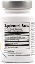 Spermidinelife Natural Supplement, Plant-Based, Wheat Germ Extract With High Spermidine Content And Zinc For Cell Renewal, Vegan-Friendly, 60 Capsules