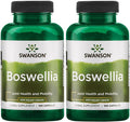 Swanson Boswellia - Herbal Supplement Promoting Joint Support - Ayurvedic Herb for Joint Flexibility & Mobility Support - Made with Boswellia Serrata Resin - (100 Capsules) 2 Pack