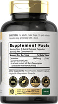 Carlyle GTF Chromium 600 mcg | 250 Capsules | Non-GMO Gluten