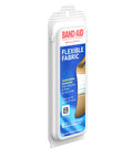Band-Aid Brand Flexible Fabric Bandages All One Size Travel Pack, 8 Count