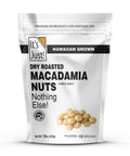 It's Just - Hawaiian Macadamia Nuts (1.5lbs), Small Batch Dry Roasted in USA, Lightly Salted, Keto Friendly, Resealable Bag, 24oz