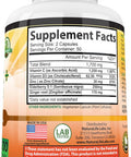 Naturalife Labs A Higher Standard Vitamin C 1,700 Mg With Vitamin D3, Zinc, Elderberry, Ginger Root - Maximum Strength Multi System Immune Support- 100 Veggie Capsules