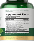 Carlyle Citrus Bergamot | 1500mg Complex | 120 Capsules | Non-GMO Gluten Supplement