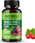 NATURELO Whole Food Vitamin Gummies for Kids - Chewable Gummy Multivitamin for Children - Non-GMO - with Vitamins & Minerals - 90 Vegan Gummies