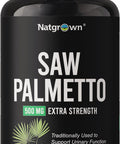 Natgrown Saw Palmetto Prostate Supplement For Men - Dht Blocker For Hair Growth And Decrease Frequent Urination - Vegan Capsules (120 Ct)
