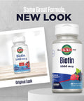 Kal 5000 Mcg Biotin Tablets, Mixed Berry, 100 Count
