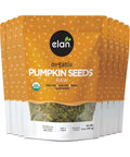 Elan Organic Pumpkin Seeds, 6.5 oz, Unsalted, Unroasted Shelled Kernels, No Shell, Non-GMO, Vegan, Gluten-Free, Kosher, Nutritious Seeds