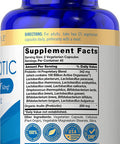 Carlyle Probiotics 100 Billion CFU | 90 Capsules | with Prebiotics for Women & Men | Vegetarian, Non-GMO & Gluten Free Supplement