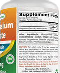 Best Naturals Magnesium Citrate (Citrato de Magnesio) 400mg 250 Tablets (400 mg of Elemental Magnesium per 2 Tablets) (1)