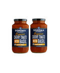 Sonoma Gourmet Seven Veggie Pasta Sauce | Vegan, USDA Organic, Non-GMO, Gluten-Free and No Sugar Added | Made With Fresh Ingredients | 25 Ounce Jars (Pack of 4)