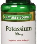 Nature's Bounty Potassium Gluconate 300 Caplets (3 X 100 Count Bottles)