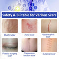 Silicone Scar Sheets (1.6 X 120 ), Clear Gel Silicone Scar Tape, Invisible Medical Grade Scar Silicone Strips, Transparent Advanced Removal Scar Patches For C-Section, Keloids, Burn, Acne