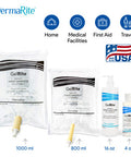 GelRite Instant Hand Sanitizer Gel 4 Ounce Travel Size 6 Pack Rinse Free Waterless Moisturizing Formula Vitamin E Enriched 65 Alcohol No Sticky Residue Instant Germ Eliminator