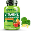 Naturelo Vitamin C With Organic Acerola Cherry Extract And Citrus Bioflavonoids - Vegan Supplement - Immune Support - 500 Mg Vit C Per Cap - Non-Gmo - 90 Capsules