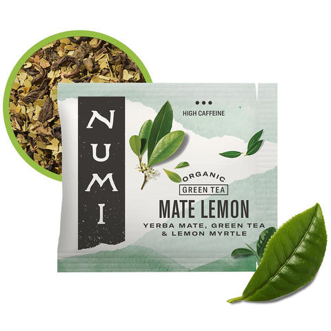 Numi Organic Matcha Toasted Rice Tea, 100 Green Tea Bags, Medium Caffeine