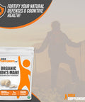 Bulksupplements.Com Organic Lions Mane Mushroom Powder - Lions Mane Supplement Powder, Lion'S Mane Powder - Organic & Gluten Free, 1000Mg Per Serving, 1Kg (2.2 Lbs) (Pack Of 1)