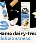 So Delicious Dairy Free Coconut Milk Creamer, French Vanilla, Vegan, Organic, Non-GMO, Creamy Plant Based Coffee Creamer, 32 FL OZ Carton