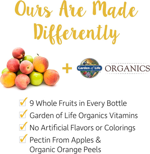 Garden Of Life Organics Women 40+ Gummy Vitamins Berry Organic NonGmo Vegan Kosher Complete Multi Methyl B12 C and D3 Gluten Soy and Dairy 120 Real Fruit Gummies