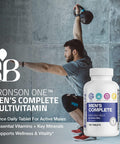 Bronson One Daily Men S Complete Multivitamin Multimineral Once-Daily Multi For Active Men, 180 Tablets