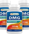 Best Naturals DMG 125 mg 120 Capsules (120 Count (Pack of 3))