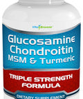 Glucosamine Chondroitin MSM Turmeric Dietary Supplement 248 Capsules