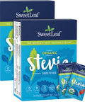 Sweetleaf Organic Stevia Packets - Zero Calorie Stevia Powder No Bitter Aftertaste Sugar Substitute for Keto Coffee Nothing Artificial Non-GMO Stevia Sweetener Packets 70 Count (Pack of 2)