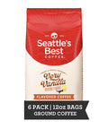 SeattleÃƒÂ¢Ã¢â€šÂ¬Ã¢â€žÂ¢s Best Coffee, Medium Roast Ground Coffee, Portside, 100% Arabica, 6 Bags (12 oz Each)