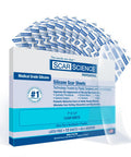 Advanced Scar Treatment - Medical Grade Silicone Scar Sheets, Long Water-Resistant Silicone Scar Tapes For Surgical Scars, Stretch Marks, Keloid Bump - 7 Inch, 12 Strips